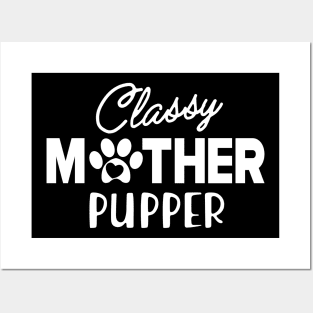 Cat Mom - Classy Mother Pupper Posters and Art